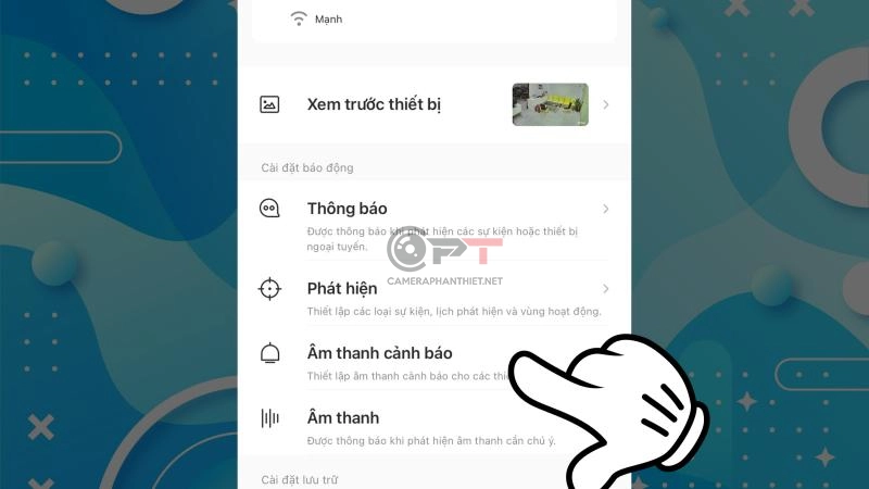 Bật báo động camera imou chỉ với 3 bước đơn giản - 3683