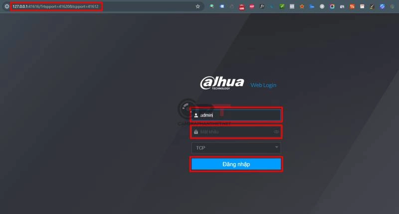 Cách truy cập P2P bằng nền tảng web để cấu hình camera và đầu ghi