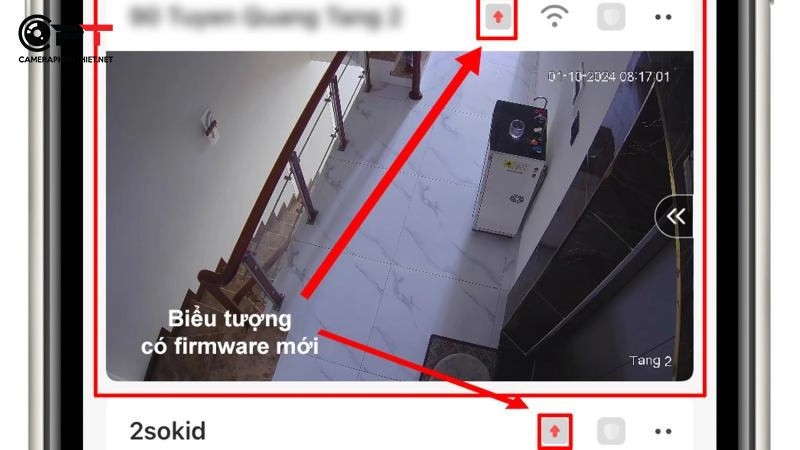 Làm sao để biết khi nào cập nhật camera imou